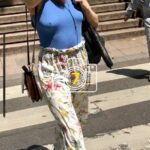 Girl in Braless top see through candid IMG_20230222_120517